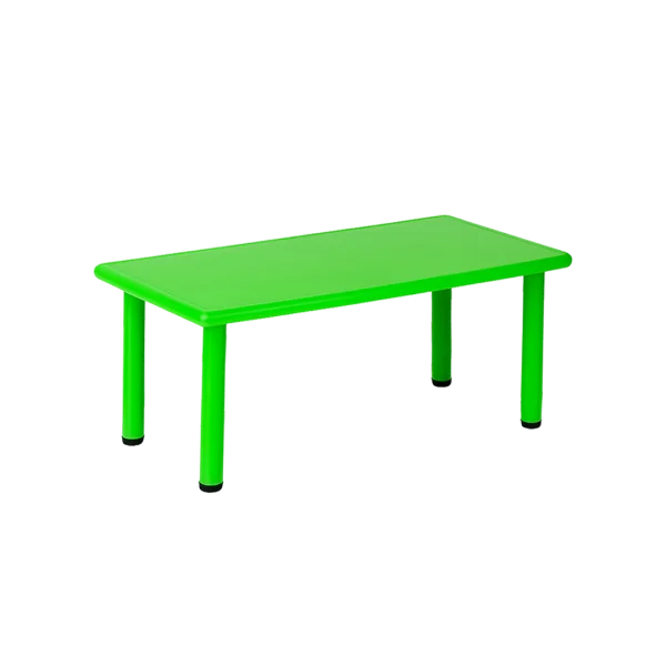 MESA PLASTICA RECTANGULAR NIÑO 120X60 CM