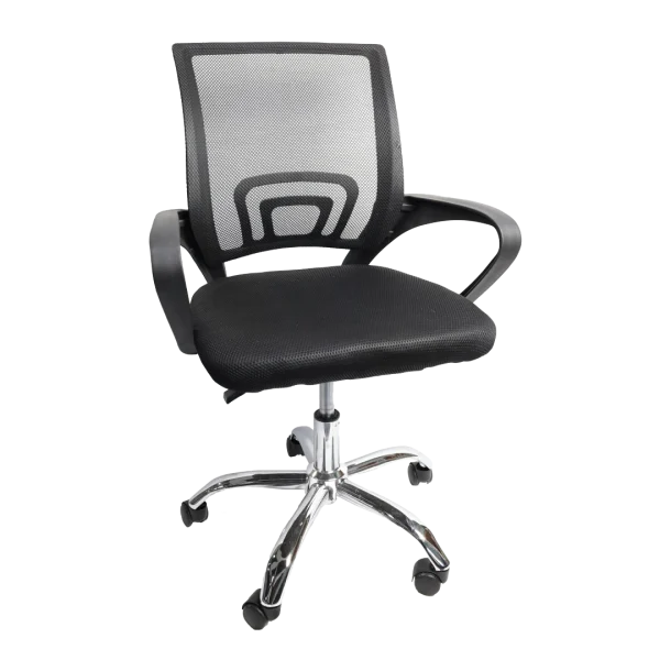 SILLA ESCRITORIO SIN RESPALDO 55X53X91CM
