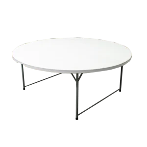 MESA PLEGABLE REDONDA D/180CM A/74CM