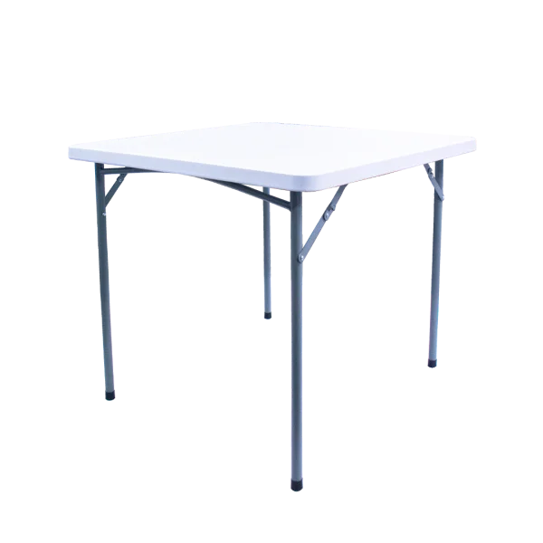 MESA PLEGABLE CUADRADA 86X86X74CM